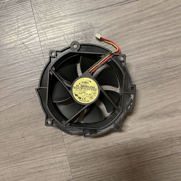 Adda DC12V 0.30A 92mm x 92mm x 25mm Cooling Fan 3-Pin Brushless AD0912US-A70GL - Picture 1 of 3